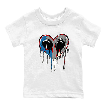 AJ3 Rare Air Graphic shirts Heart Alien Valentine Gift shirts Air Jordan 3 Rare Air best t-shirts to wear with jordans SNRT Sneaker Tees Youth Baby White 2 tee