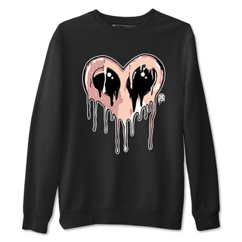 Air Jordan 3 Valentine's Day Graphic shirts Heart Alien Valentine Gift shirts Air Jordan 3 Washed Coral best t-shirts to wear with jordans SNRT Sneaker Tees unisex cotton Black 2 shirts