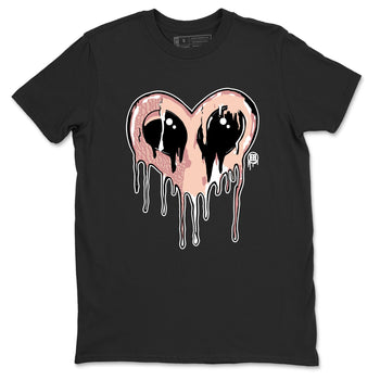 Air Jordan 3 Valentine's Day Graphic shirts Heart Alien Valentine Gift shirts Air Jordan 3 Washed Coral best t-shirts to wear with jordans SNRT Sneaker Tees unisex cotton Black 2 shirts