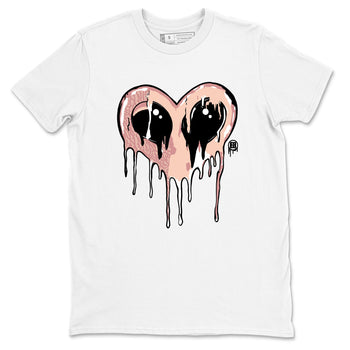 Air Jordan 3 Valentine's Day Graphic shirts Heart Alien Valentine Gift shirts Air Jordan 3 Washed Coral best t-shirts to wear with jordans SNRT Sneaker Tees unisex cotton White 2 shirts