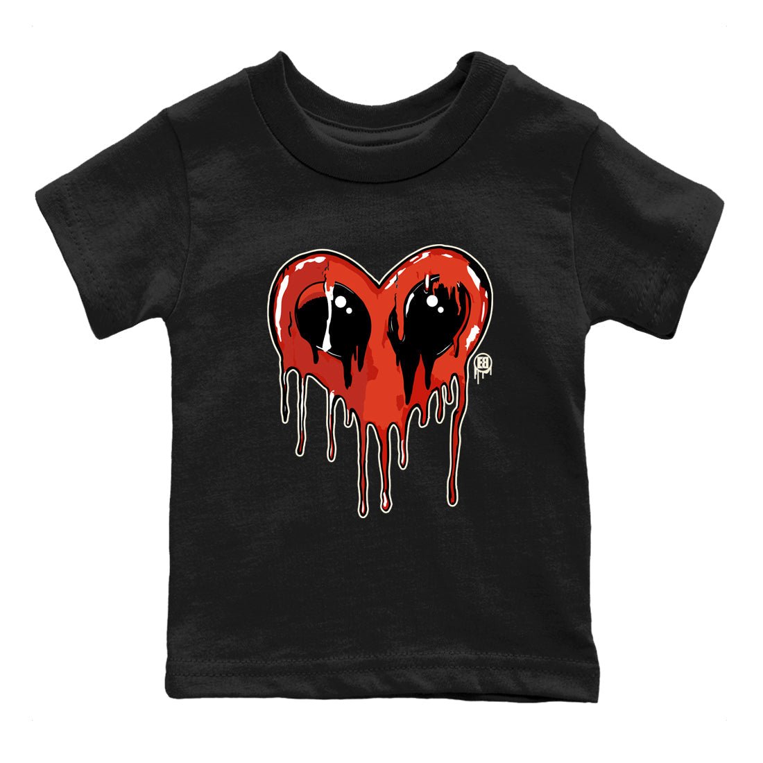 4s Nigel Sylvesterto match jordans Heart Alien best t shirts to wear with jordans Nigel Sylvester x Air Jordan 4 Brick by Brick match shoes to clothes SNRT Sneaker Tees Youth Baby Black 2 tee