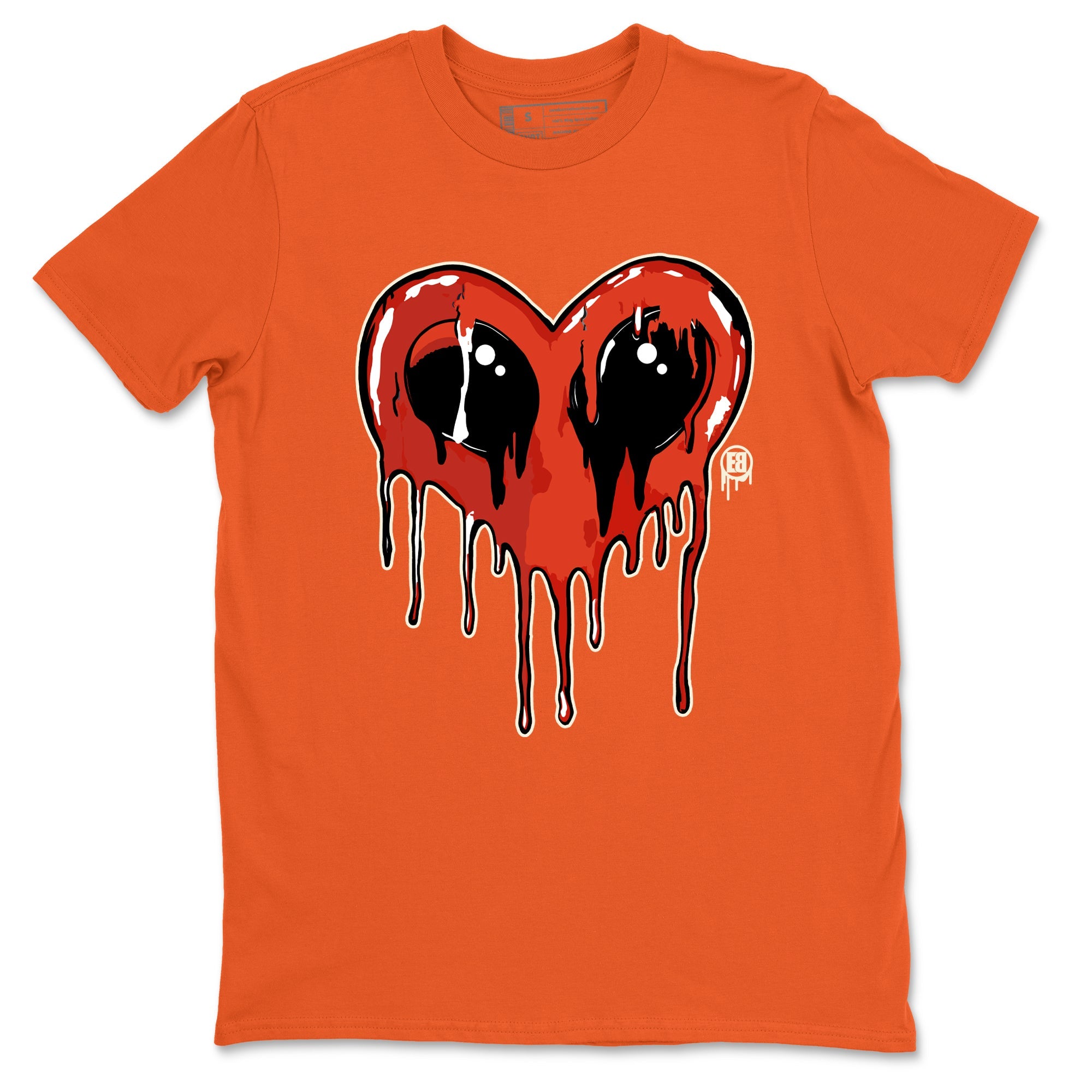 4s Nigel Sylvesterto match jordans Heart Alien best t shirts to wear with jordans Nigel Sylvester x Air Jordan 4 Brick by Brick match shoes to clothes SNRT Sneaker Tees unisex cotton Orange 2 shirts