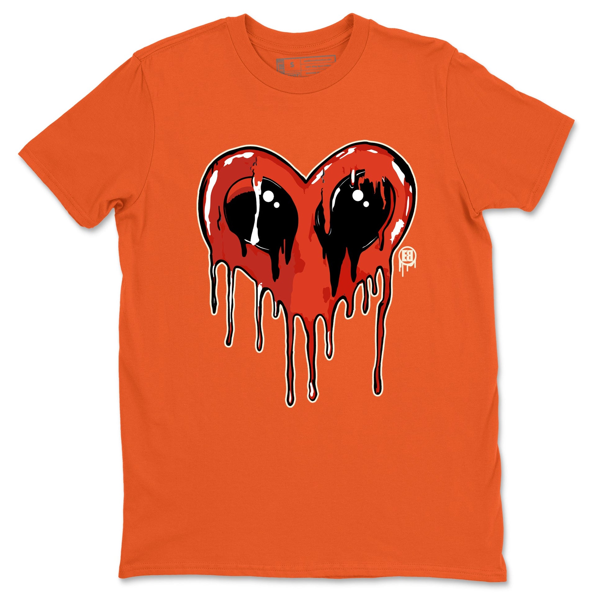 4s Nigel Sylvesterto match jordans Heart Alien best t shirts to wear with jordans Nigel Sylvester x Air Jordan 4 Brick by Brick match shoes to clothes SNRT Sneaker Tees unisex cotton Orange 2 shirts