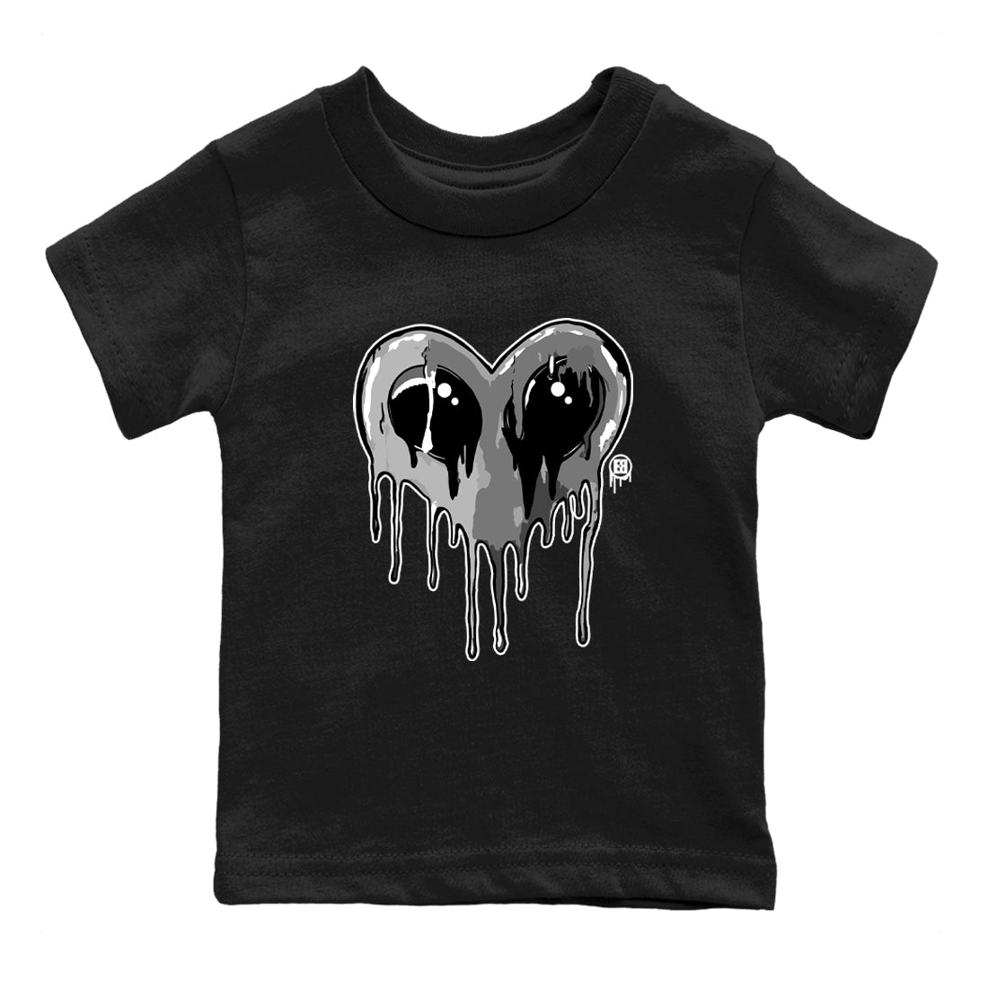 Air Jordan 9 Cool Grey Graphic shirts Heart Alien Valentine Gift shirts Air Jordan 9 Cool Grey best t-shirts to wear with jordans SNRT Sneaker Tees Youth Baby Black 2 tee