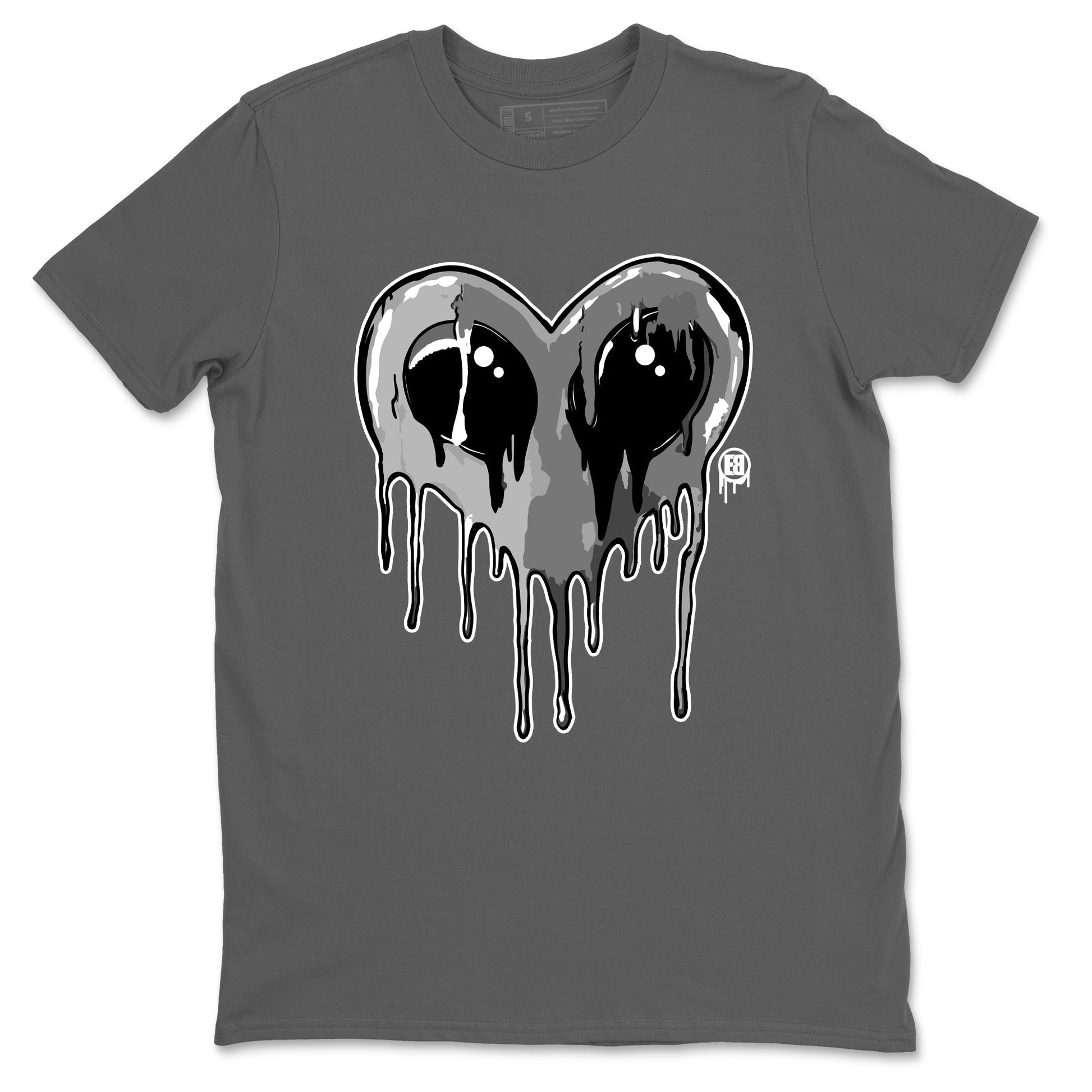 Air Jordan 9 Cool Grey Graphic shirts Heart Alien Valentine Gift shirts Air Jordan 9 Cool Grey best t-shirts to wear with jordans SNRT Sneaker Tees unisex cotton Cool Grey 2 shirts