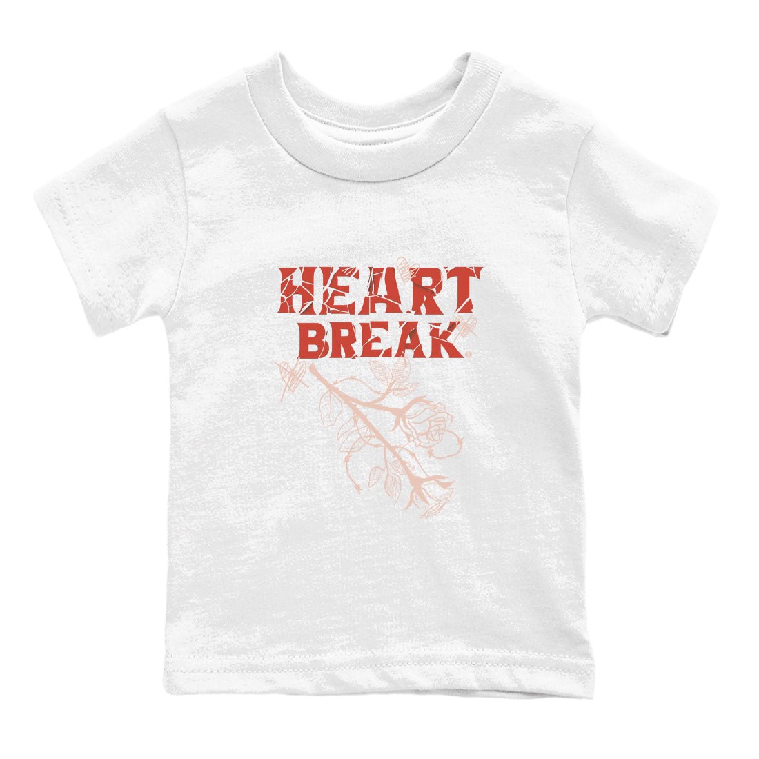 Air Jordan 13 Dune Red shirts to match jordans Heart Break sneaker match tees AJ13 Dune Red Sneaker Shirts SNRT Sneaker Tees streetwear brand Baby and Youth White 2 cotton tee