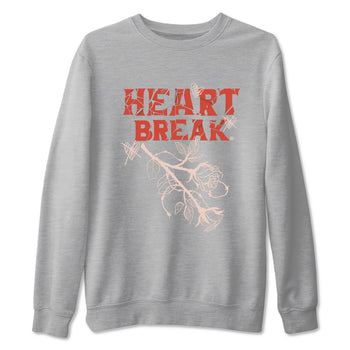 Air Jordan 13 Dune Red shirts to match jordans Heart Break sneaker match tees AJ13 Dune Red Sneaker Shirts SNRT Sneaker Tees streetwear brand Heather Grey 2 unisex cotton tee