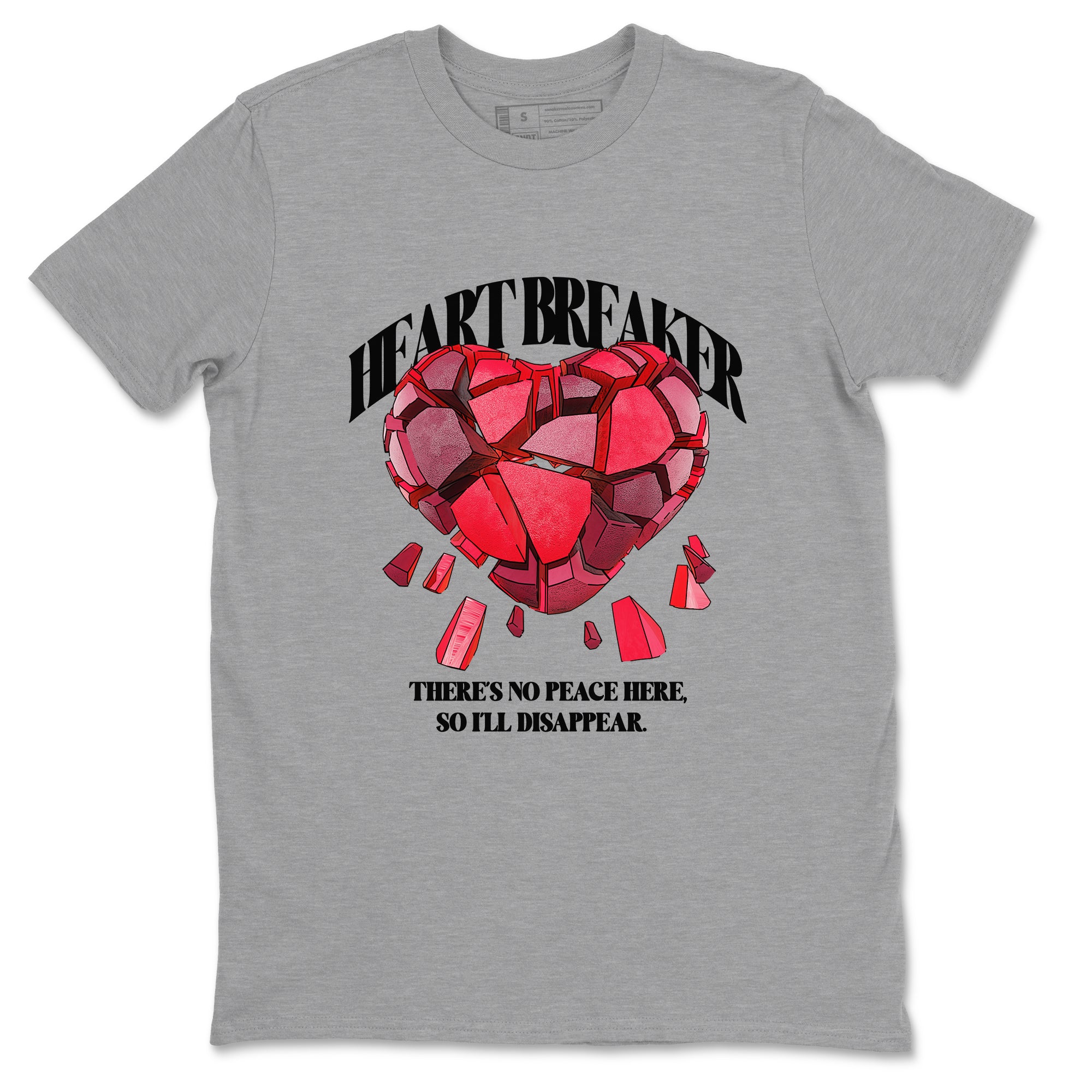 Air Force 1 Layers of Love shirt to match jordans Heart Breaker sneaker tees AF1 Layers of Love SNRT Sneaker Release Tees unisex cotton Heather Grey 1 crew neck shirt