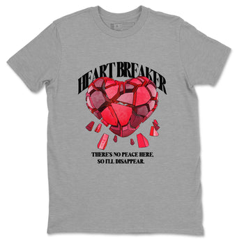 Air Force 1 Layers of Love shirt to match jordans Heart Breaker sneaker tees AF1 Layers of Love SNRT Sneaker Release Tees unisex cotton Heather Grey 1 crew neck shirt