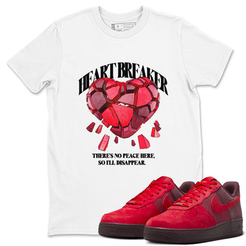 Air Force 1 Layers of Love shirt to match jordans Heart Breaker sneaker tees AF1 Layers of Love SNRT Sneaker Release Tees unisex cotton White 1 crew neck shirt