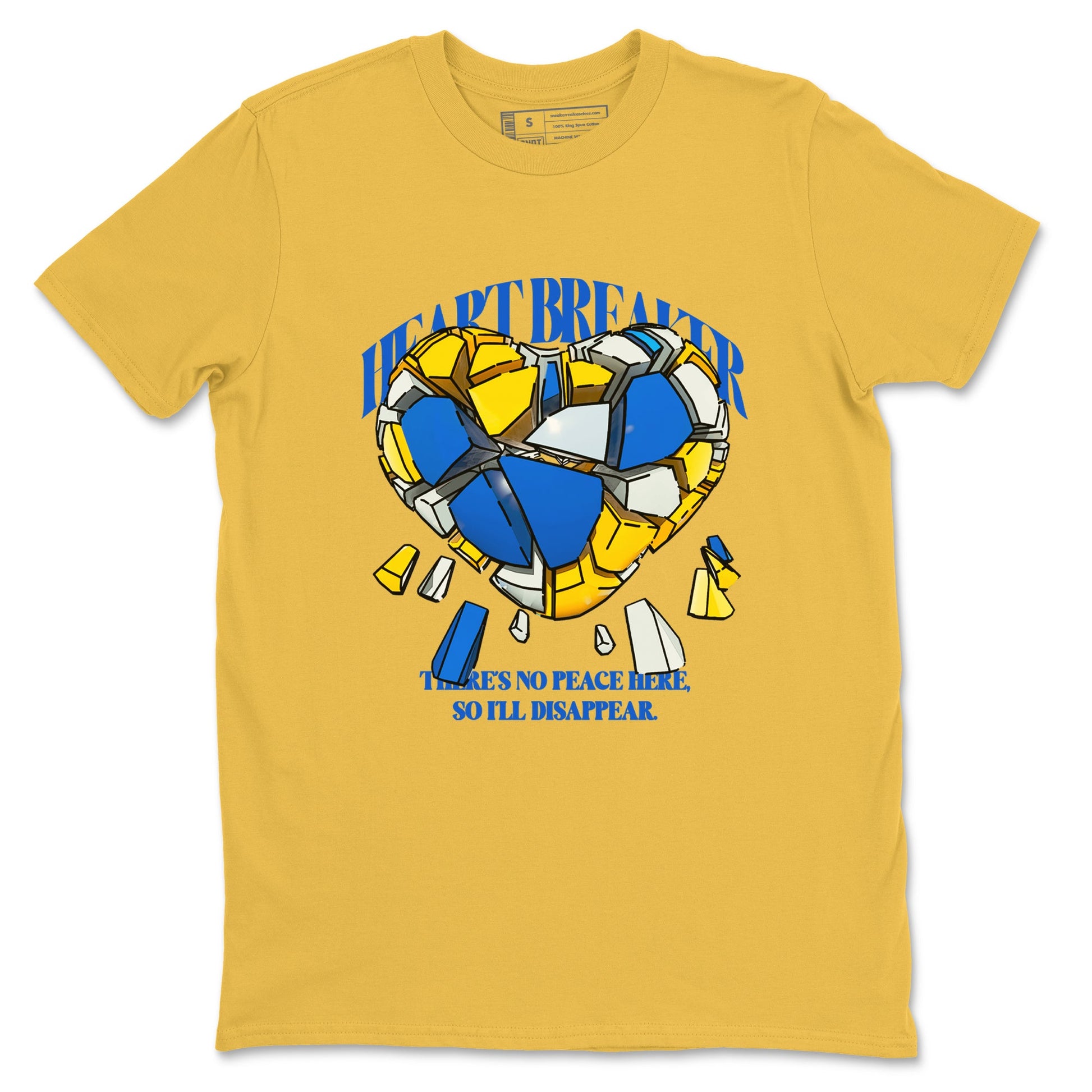 1s Travis Scott Canary shirt to match jordans Heart Breaker sneaker tees Air Jordan 1 Travis Scott Canary SNRT Sneaker Release Tees unisex cotton Daisy 2 crew neck shirt