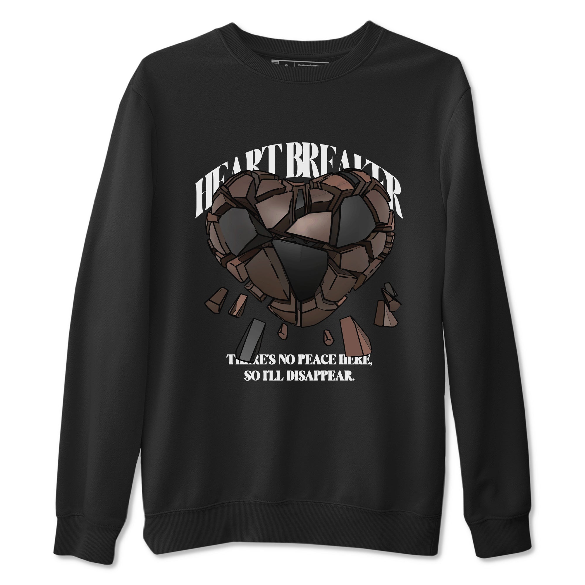 Air Jordan 1 Travis Scott Velvet Brown shirts to match jordans Heart Breaker sneaker match tees Travis Scott x Air Jordan 1 Low OG Velvet Brown best t shirts to wear with jordans SNRT Sneaker Tees unisex cotton Black 2 shirts