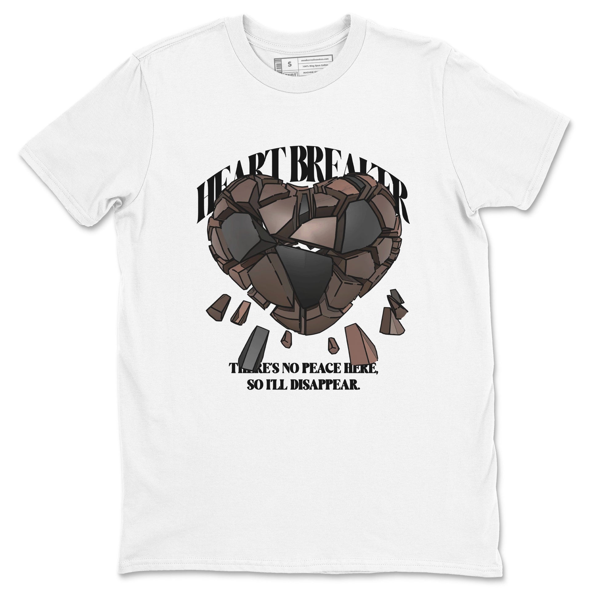 Air Jordan 1 Travis Scott Velvet Brown shirts to match jordans Heart Breaker sneaker match tees Travis Scott x Air Jordan 1 Low OG Velvet Brown best t shirts to wear with jordans SNRT Sneaker Tees unisex cotton White 2 shirts