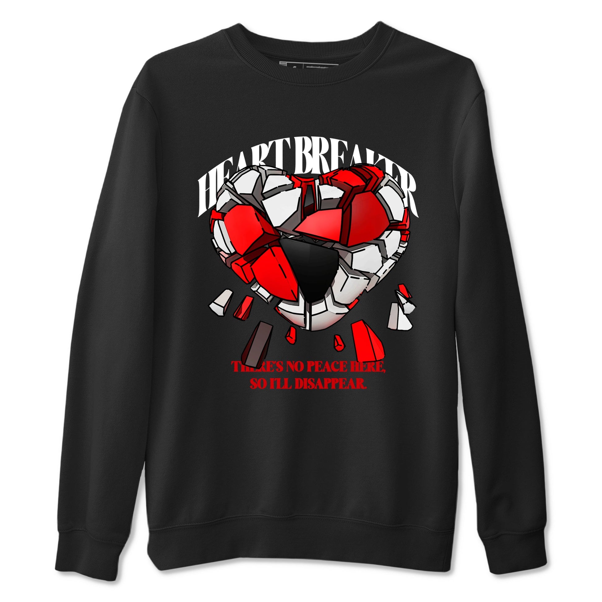 Jordan 11 Low Bred t-shirts to match jordans Heart Breaker sneaker match tees Air Jordan 11 Bred graphic tee for sneakerheads SNRT Sneaker Tees unisex cotton Black 2 shirts