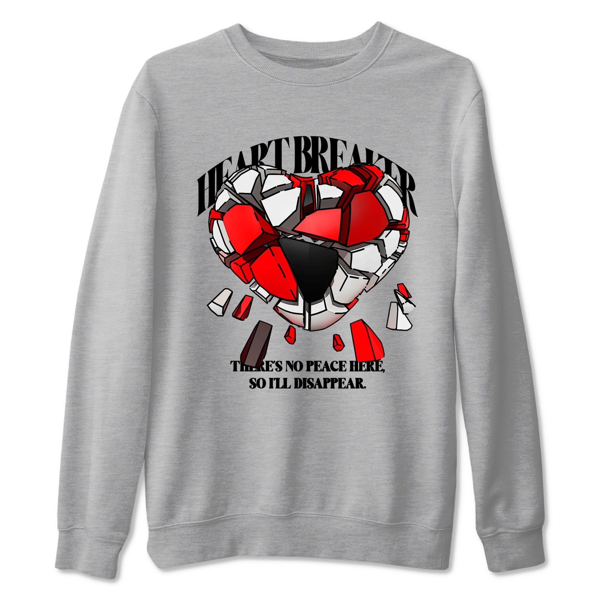 Jordan 11 Low Bred t-shirts to match jordans Heart Breaker sneaker match tees Air Jordan 11 Bred graphic tee for sneakerheads SNRT Sneaker Tees unisex cotton Heather Grey 2 shirts