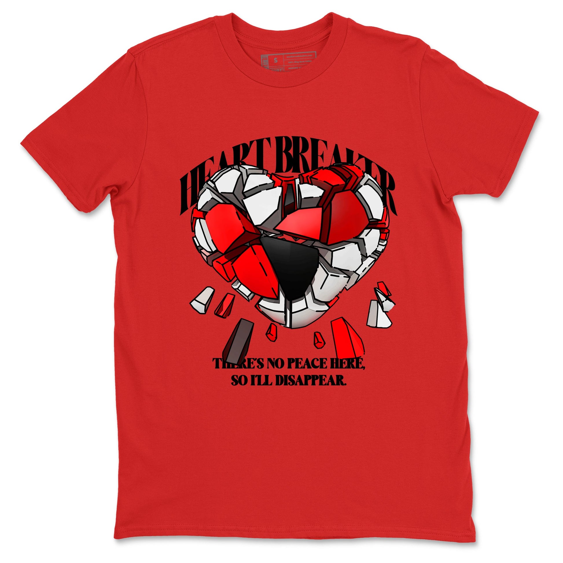 Jordan 11 Low Bred t-shirts to match jordans Heart Breaker sneaker match tees Air Jordan 11 Bred graphic tee for sneakerheads SNRT Sneaker Tees unisex cotton Red 2 shirts