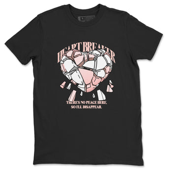11s Legend Pink shirts to match jordans Heart Breaker sneaker match tees Air Jordan 11 Legend Pink SNRT Sneaker Tees streetwear brand Black 2 unisex cotton tee