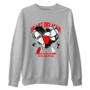 12s Taxi Flip shirts to match jordans Heart Breaker sneaker match tees Air Jordan 12 Taxi Flip SNRT Sneaker Tees streetwear brand Heather Grey 2 unisex cotton tee