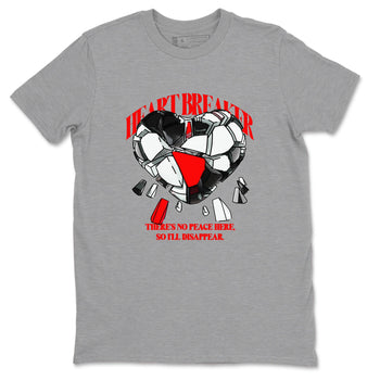 12s Taxi Flip shirts to match jordans Heart Breaker sneaker match tees Air Jordan 12 Taxi Flip SNRT Sneaker Tees streetwear brand Heather Grey 2 unisex cotton tee
