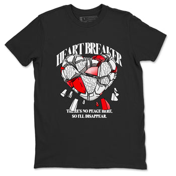 3s Cement Grey shirts to match jordans Heart Breaker sneaker match tees Air Jordan 3 Cement Grey SNRT Sneaker Release Tees unisex cotton Black 2 crew neck shirts