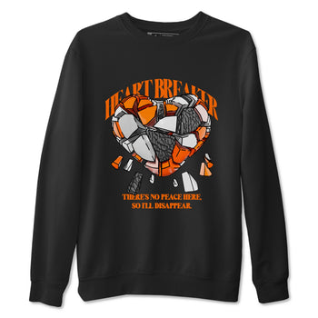 3s Georgia Peach shirt to match jordans Heart Breaker sneaker tees Air Jordan 3 Georgia Peach SNRT Sneaker Release Tees unisex cotton Black 2 crew neck shirt