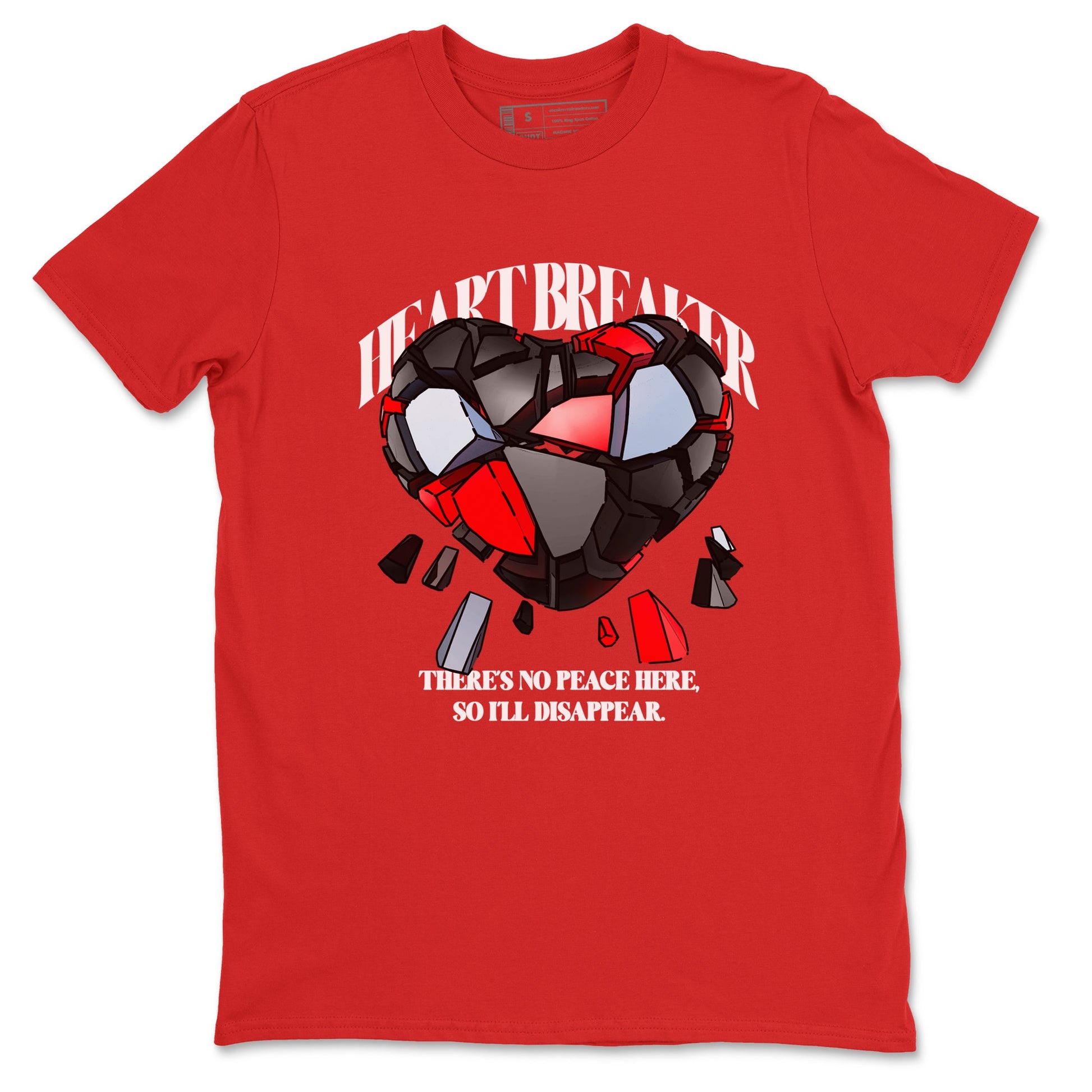 5s Black Metallic Reimagined shirts to match jordans Heart Breaker best t shirts to wear with jordans Air Jordan 5 Reimagined match shoes to clothes SNRT Sneaker Tees unisex cotton Red 2 shirts