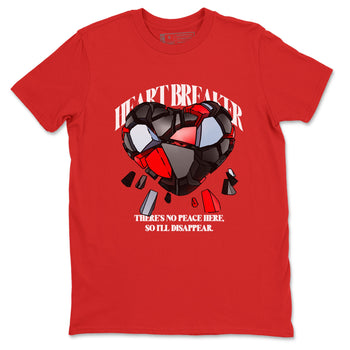 5s Black Metallic Reimagined shirts to match jordans Heart Breaker best t shirts to wear with jordans Air Jordan 5 Reimagined match shoes to clothes SNRT Sneaker Tees unisex cotton Red 2 shirts