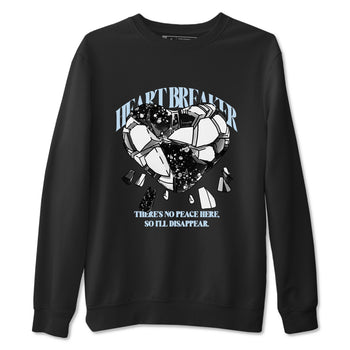 AJ6 White Black shirts to match jordans Heart Breaker sneaker match tees Air Jordan 6 White Black SNRT Sneaker Tees streetwear brand Black 2 unisex cotton tee