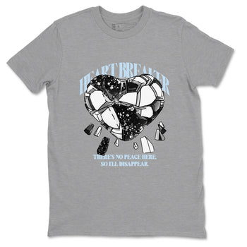 AJ6 White Black shirts to match jordans Heart Breaker sneaker match tees Air Jordan 6 White Black SNRT Sneaker Tees streetwear brand Heather Grey 2 unisex cotton tee