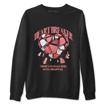 Dunk Valentines Day 2024 shirt to match jordans Heart Breaker sneaker tees Valentines Day 2024 SNRT Sneaker Release Tees unisex cotton Black 1 crew neck shirt