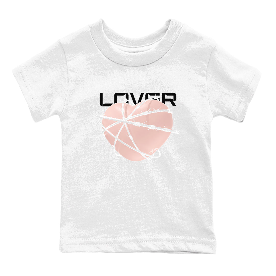 11s Legend Pink shirts to match jordans Heart Lover sneaker match tees Air Jordan 11 Legend Pink SNRT Sneaker Tees streetwear brand Baby and Youth White 2 cotton tee
