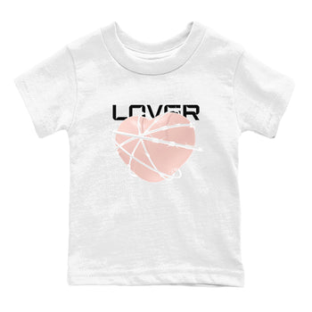 11s Legend Pink shirts to match jordans Heart Lover sneaker match tees Air Jordan 11 Legend Pink SNRT Sneaker Tees streetwear brand Baby and Youth White 2 cotton tee