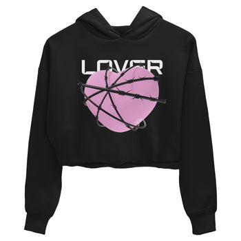 4s Retro Orchid shirts to match jordans Heart Lover sneaker match tees Air Jordan 4 WMNS Orchid match shoes to clothes SNRT Sneaker Tees unisex cotton Black 2 crop tee