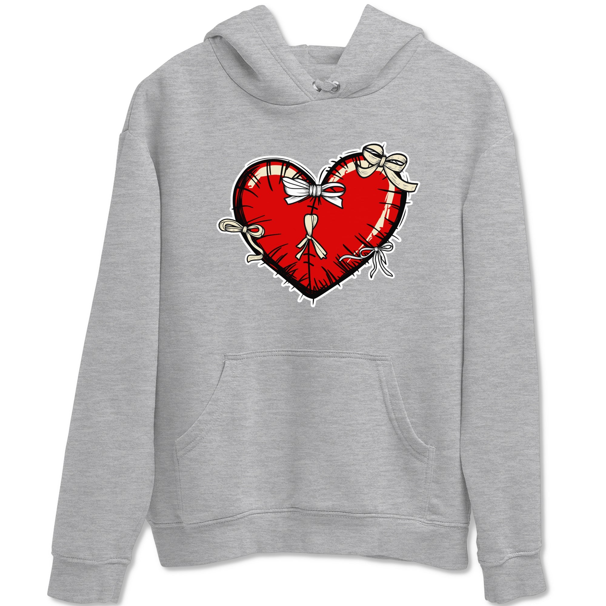 1s Black Toe Reimagined shirts to match jordans Heart with Ribbons sneaker match tees AJ1 High OG Black Toe Reimagined match shoes to clothes SNRT Sneaker Tees unisex cotton Heather Grey 2 shirts