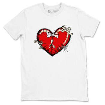 1s Black Toe Reimagined shirts to match jordans Heart with Ribbons sneaker match tees AJ1 High OG Black Toe Reimagined match shoes to clothes SNRT Sneaker Tees unisex cotton White 2 shirts