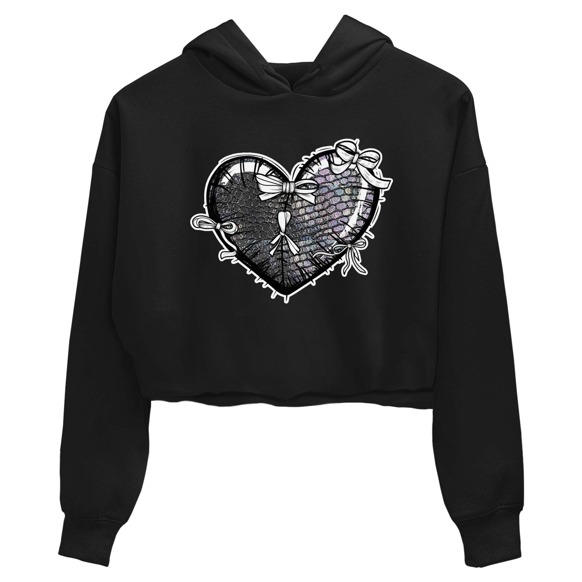 11s Year Of The Snake shirts to match jordans  Heart With Ribbons shirts to match jordans Air Jordan 11 Retro Low Year Of The Snake match shoes to clothes SNRT Sneaker Tees unisex cotton Black 2 crop tee