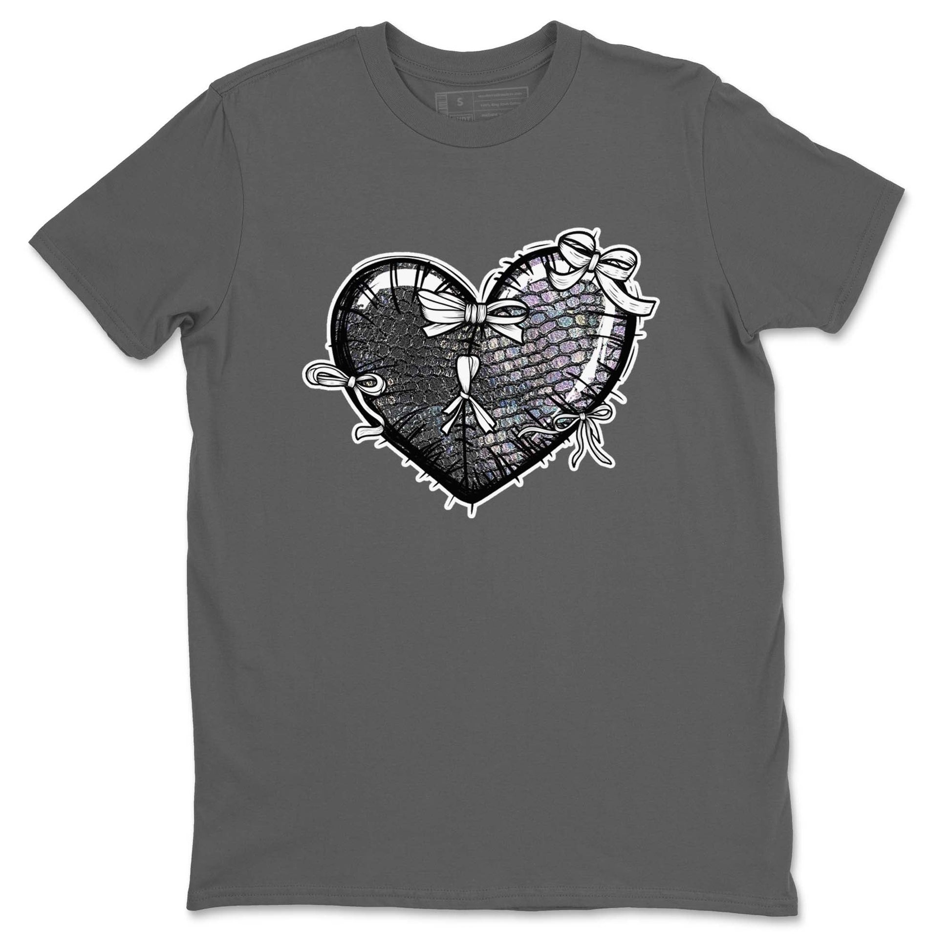 11s Year Of The Snake shirts to match jordans  Heart With Ribbons shirts to match jordans Air Jordan 11 Retro Low Year Of The Snake match shoes to clothes SNRT Sneaker Tees unisex cotton Cool Grey 2 shirts