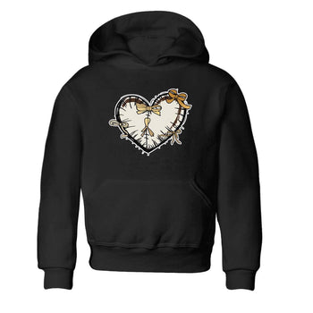 5s Golden Ticket shirts to match jordans  Heart With Ribbons shirts to match jordans Air Jordan 5 Golden Ticket match shoes to clothes SNRT Sneaker Tees Youth Baby Black 2 tee