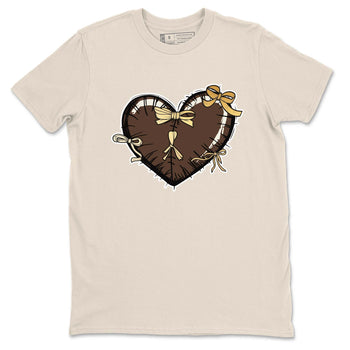 5s Golden Ticket shirts to match jordans  Heart With Ribbons shirts to match jordans Air Jordan 5 Golden Ticket match shoes to clothes SNRT Sneaker Tees unisex cotton Natural 2 shirts