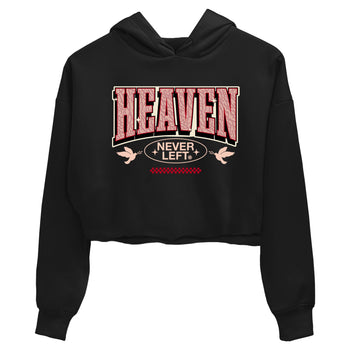 3s Valentines Day shirts to match jordans Heaven Never Left best t shirts to wear with jordans Air Jordan 3 Valentines Day match shoes to clothes SNRT Sneaker Tees unisex cotton Black 2 crop tee