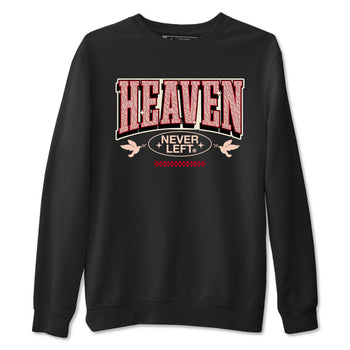 3s Valentines Day shirts to match jordans Heaven Never Left best t shirts to wear with jordans Air Jordan 3 Valentines Day match shoes to clothes SNRT Sneaker Tees unisex cotton Black 2 shirts