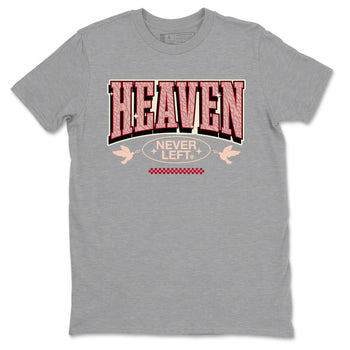 3s Valentines Day shirts to match jordans Heaven Never Left best t shirts to wear with jordans Air Jordan 3 Valentines Day match shoes to clothes SNRT Sneaker Tees unisex cotton Heather Grey 2 shirts