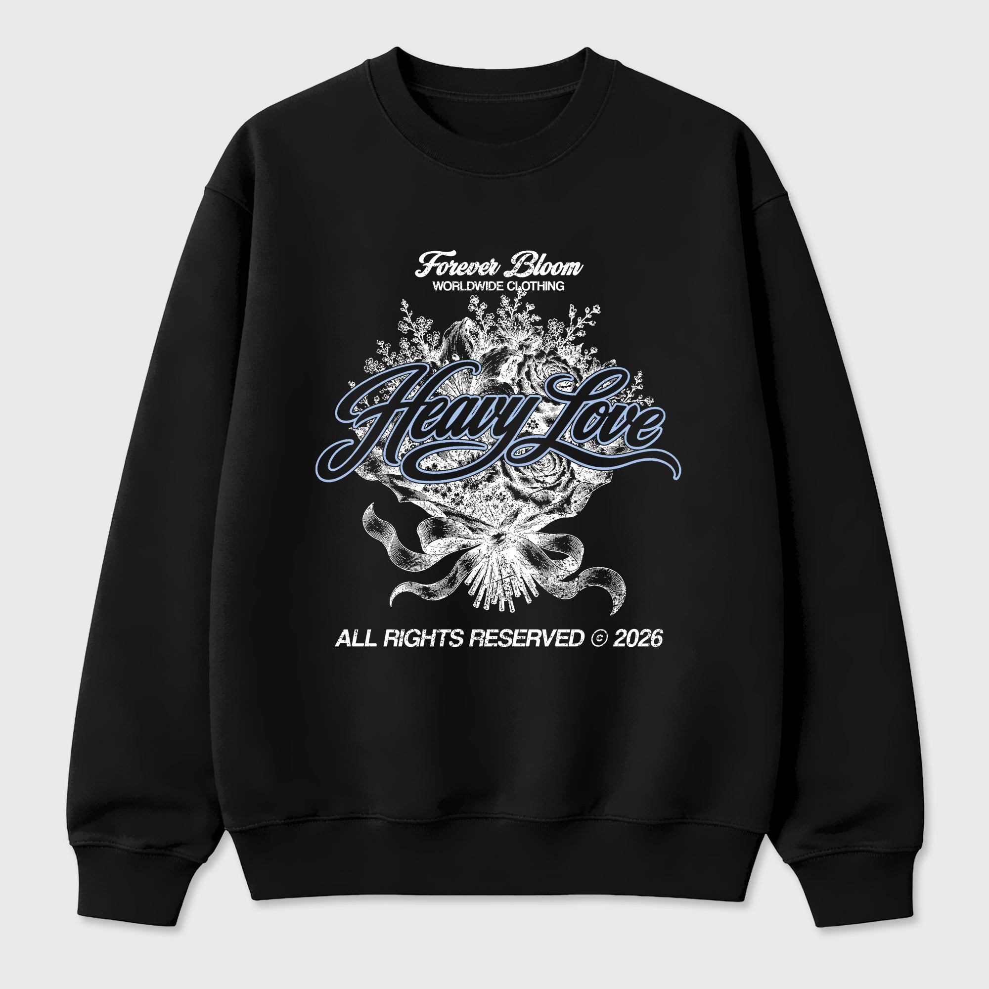 Heavy Love Graphic T-Shirt featuring original streetwear artwork designed to match the Air Jordan 6 Black and White. Black 2 Graphic Tee.