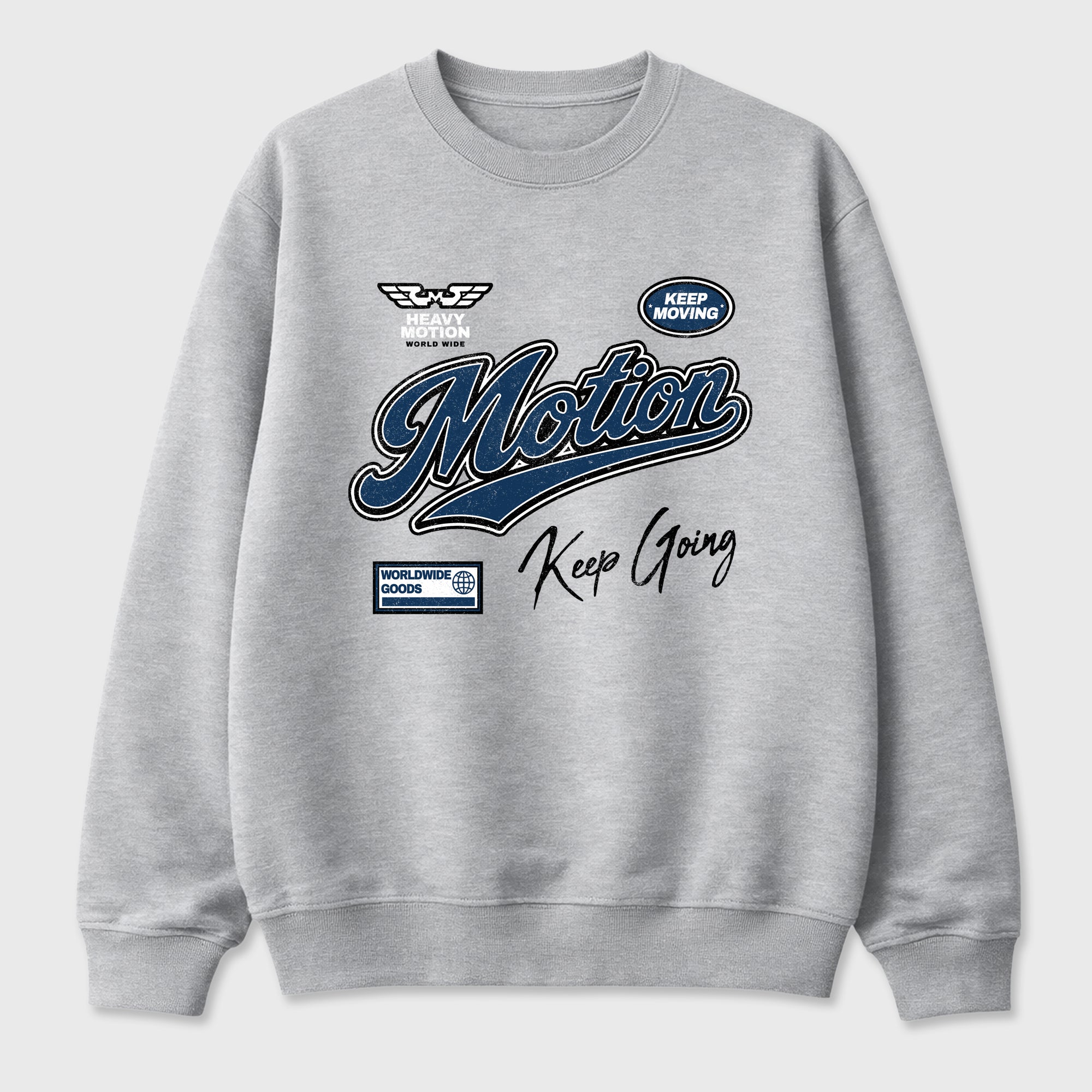 Heavy Motion Graphic T-Shirt featuring original streetwear artwork designed to match the Air Jordan 13 Flint. Heather Grey 2 Graphic Tee.