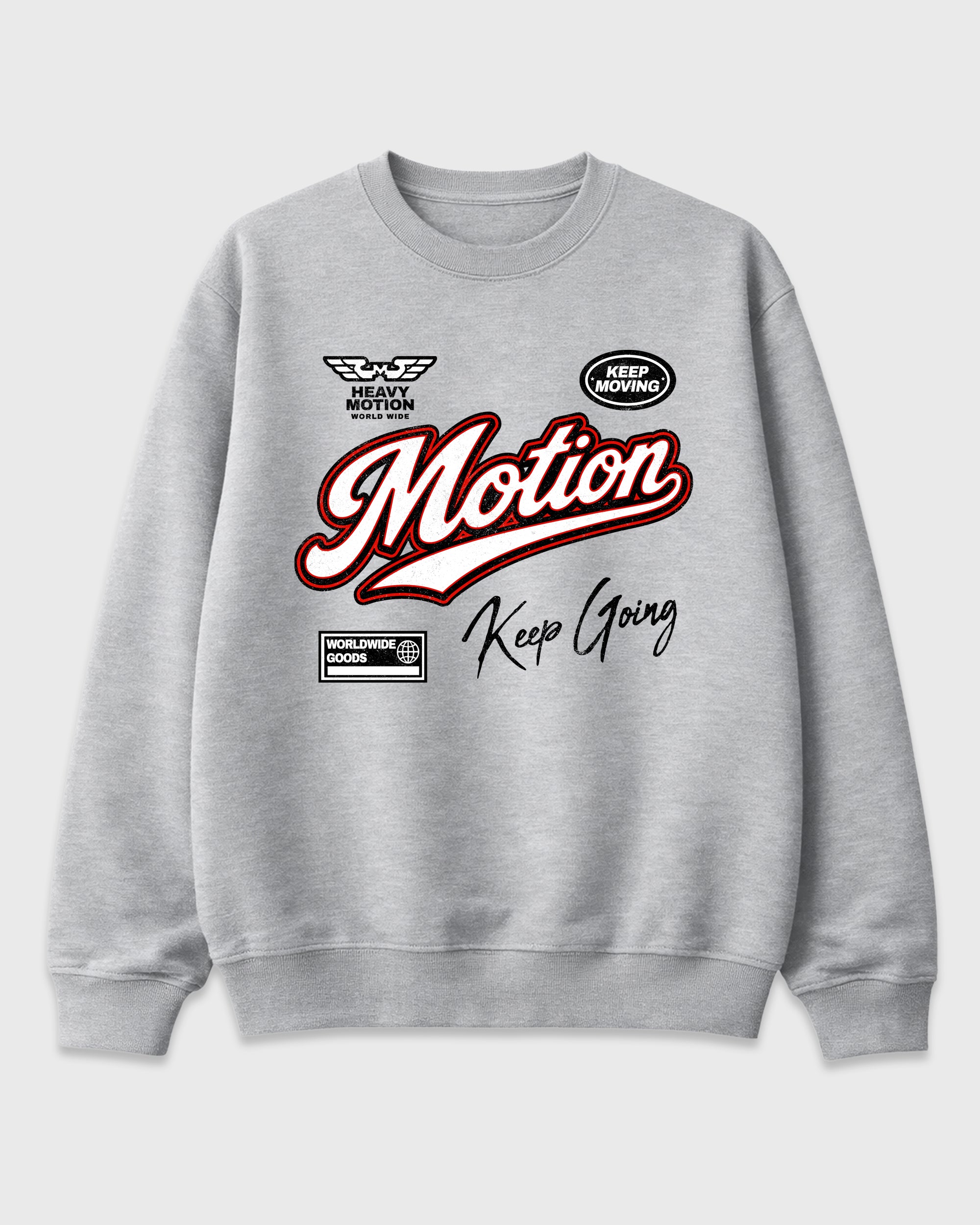 Heavy Motion Graphic T-Shirt featuring original streetwear artwork designed to match the Air Jordan 6 White Infrared. Heather Grey 2 Graphic Tee.