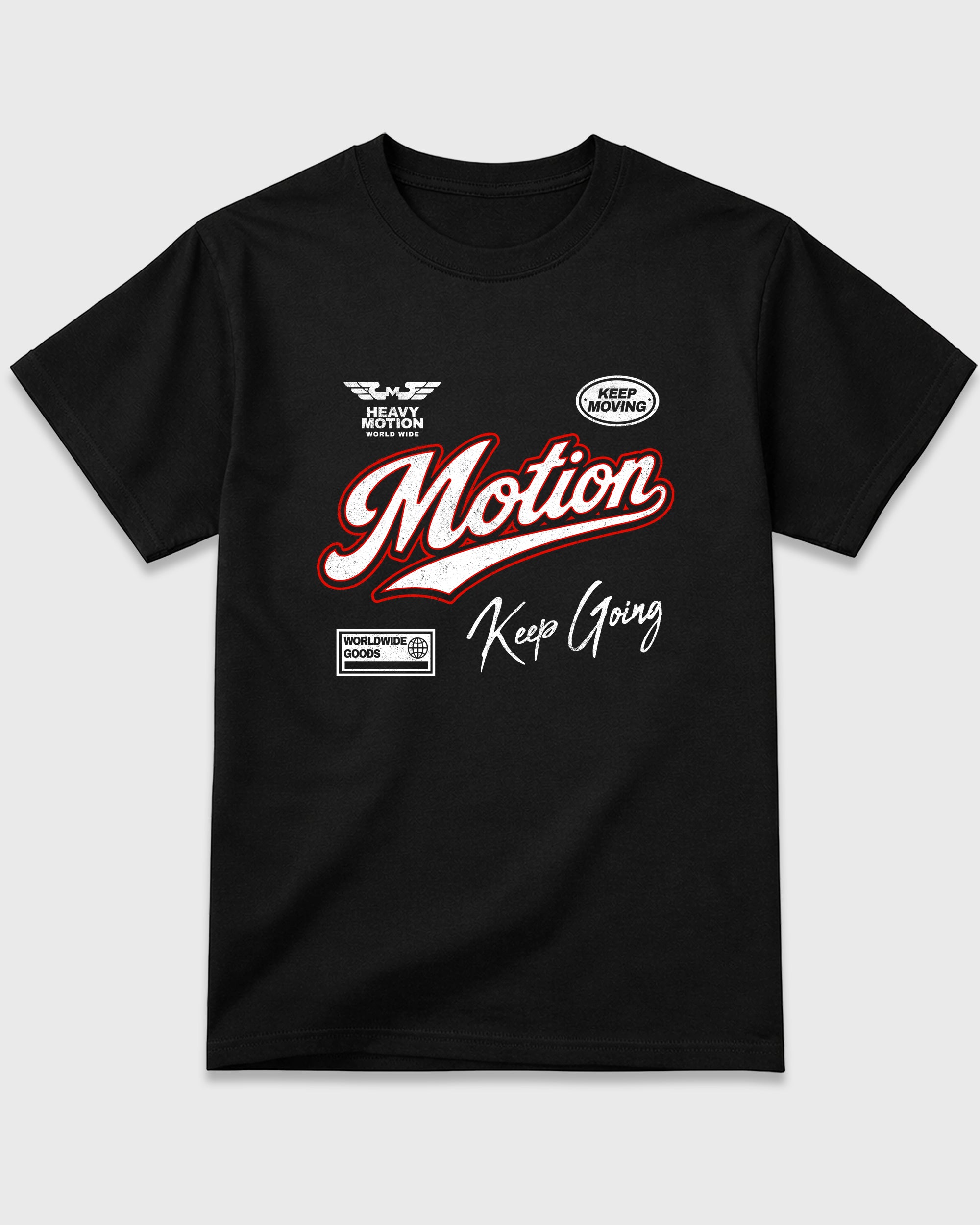 Heavy Motion Graphic T-Shirt featuring original streetwear artwork designed to match the Air Jordan 6 White Infrared. Black 2 Graphic T-Shirt.