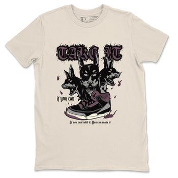 3s A Ma Maniere x Black shirts to match jordans Hell Hounds sneaker match tees Air Jordan 3 A Ma Maniere x Black SNRT Sneaker Tees streetwear brand Natural 2 unisex cotton tee