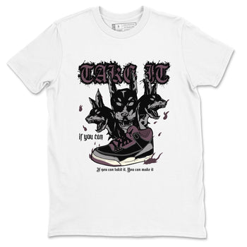 3s A Ma Maniere x Black shirts to match jordans Hell Hounds sneaker match tees Air Jordan 3 A Ma Maniere x Black SNRT Sneaker Tees streetwear brand White 2 unisex cotton tee