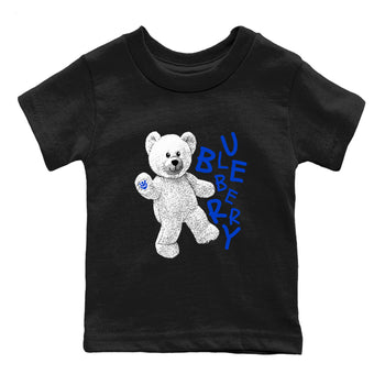 12s Blueberry shirts to match jordans Hello Bear sneaker match tees Air Jordan 12 Blueberry SNRT Sneaker Tees streetwear brand Baby and Youth Black 2 cotton tee