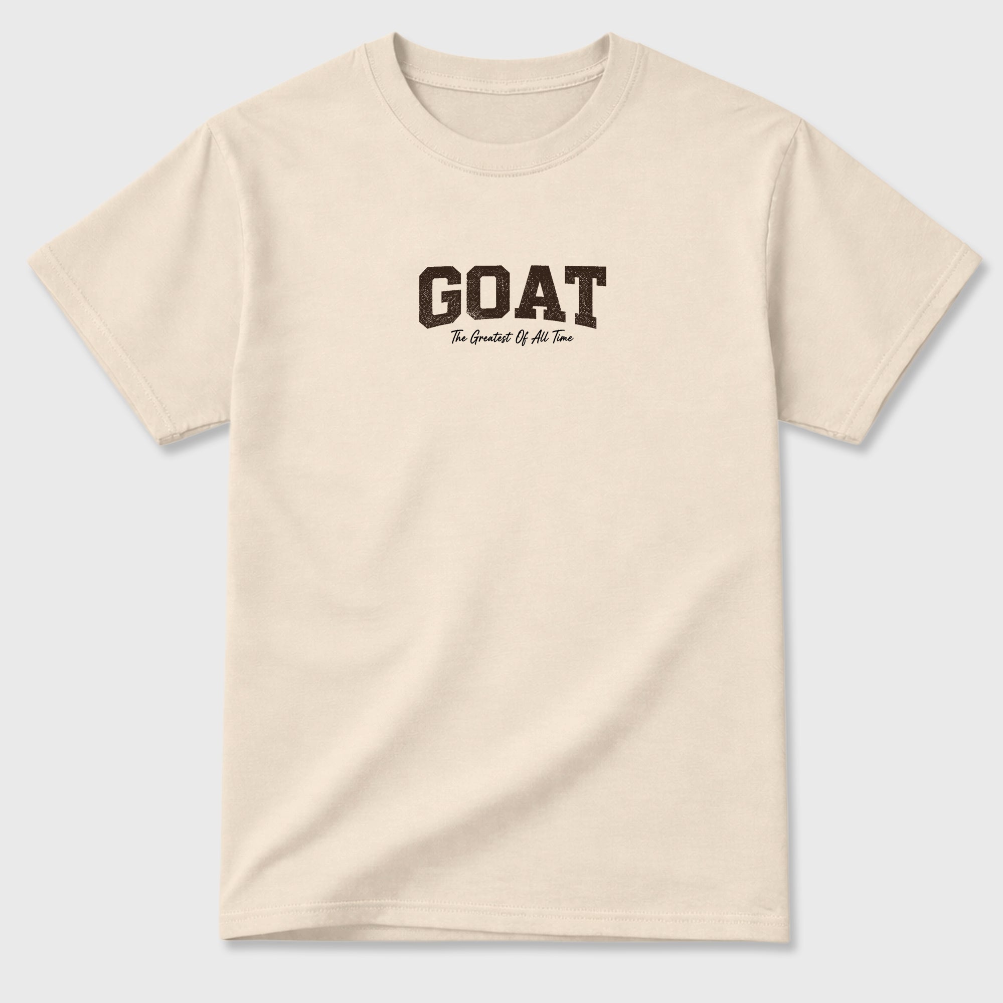 Heritage GOAT Graphic T-Shirt featuring original streetwear artwork designed to match the . Natural Graphic T-Shirt.
